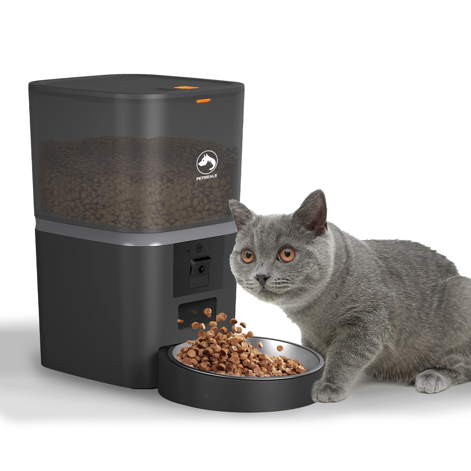 PetMeals® Smart Feeding Station with Camera - Single Bowl - modernized.nl