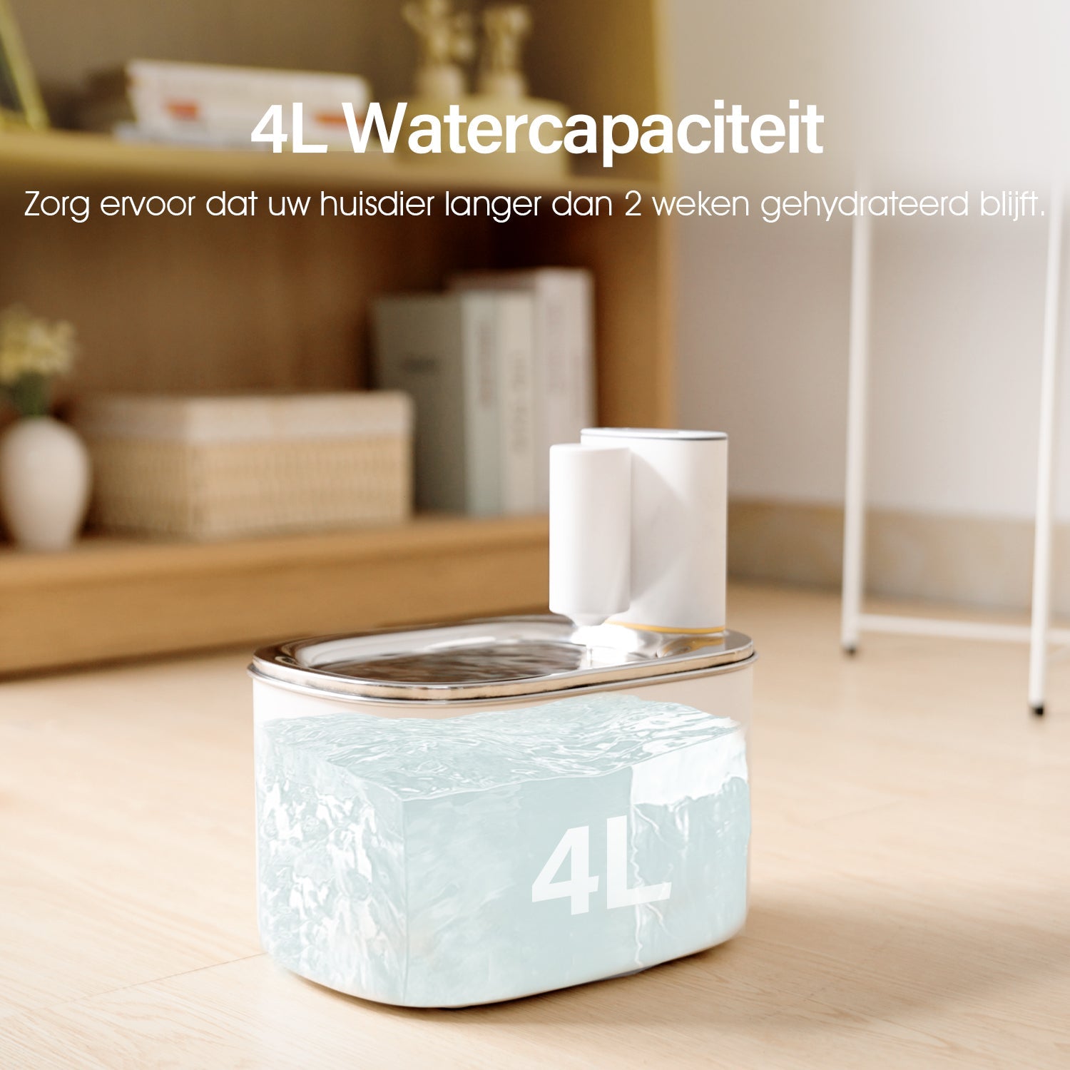 PetMeals® Drinkfontein voor Katten en Honden - Slimme Drinkfontein met App - 4L Voor ultieme hydratatie! - modernized.nl