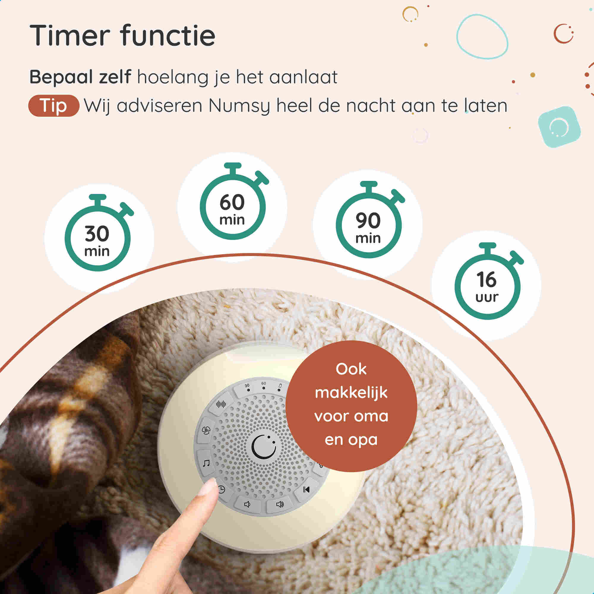 Numsy Mini White Noise Machine