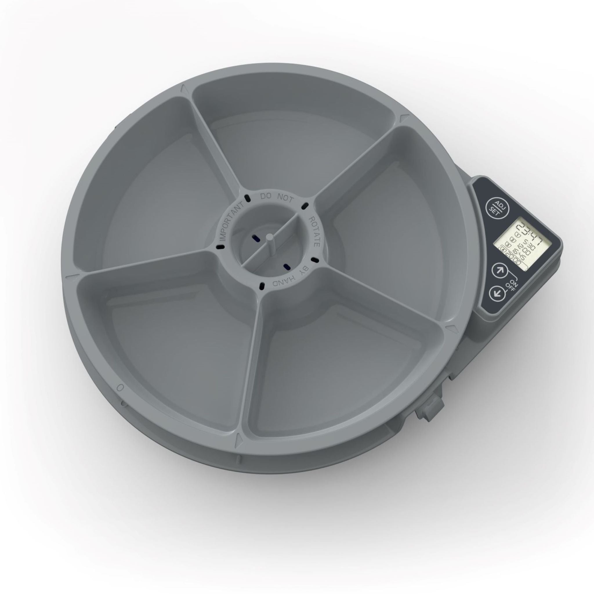 Five-meal Automatic Pet Feeder with Digital Timer (C500) - modernized.nl