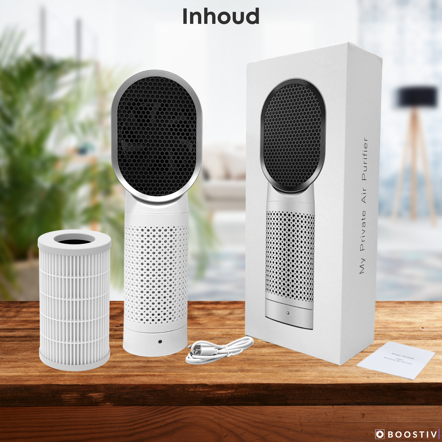 Boostiv luchtreiniger