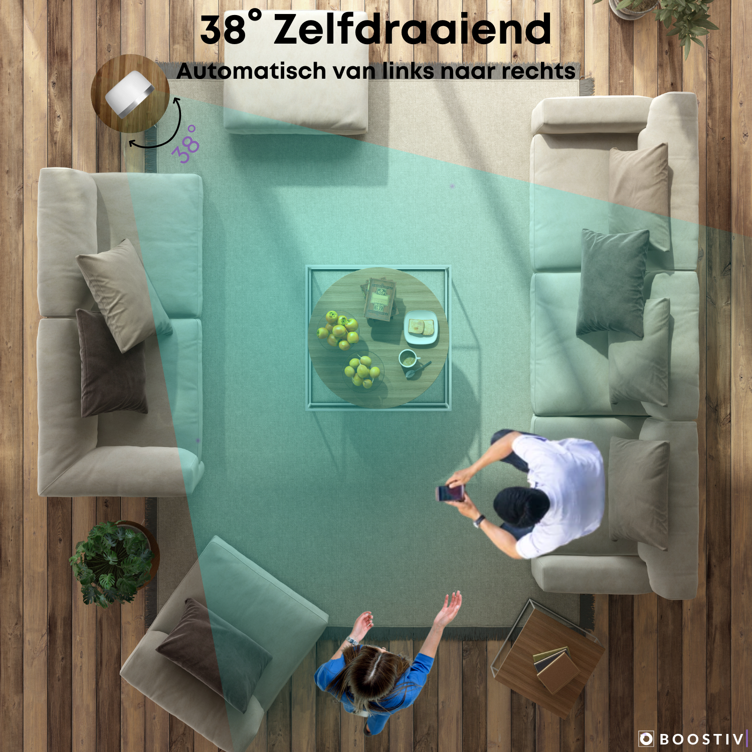 Boostiv luchtreiniger