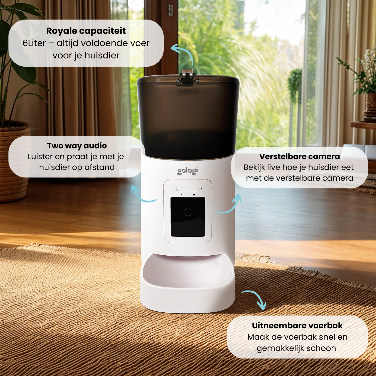 Automatische voerbak