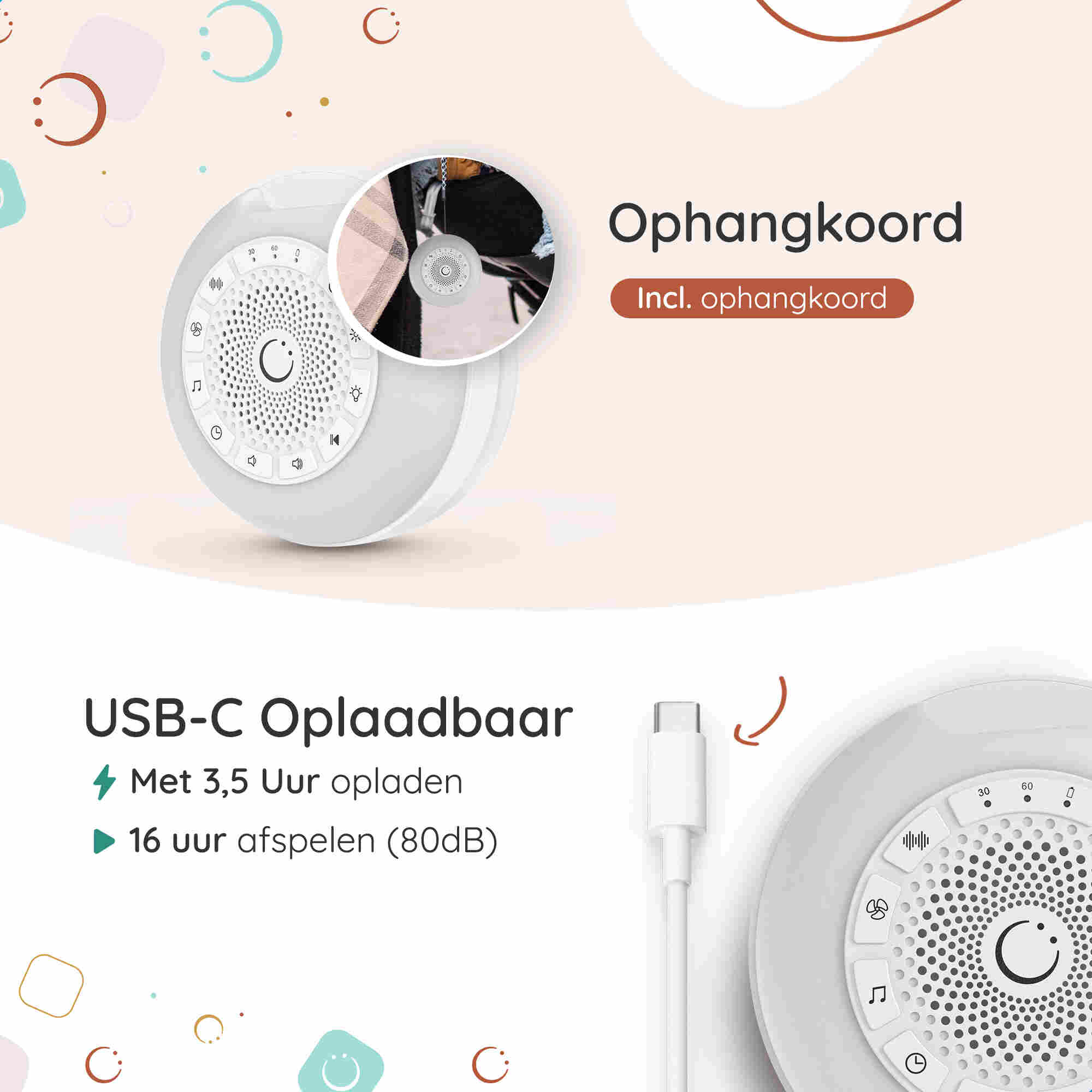 Numsy Mini White Noise Machine