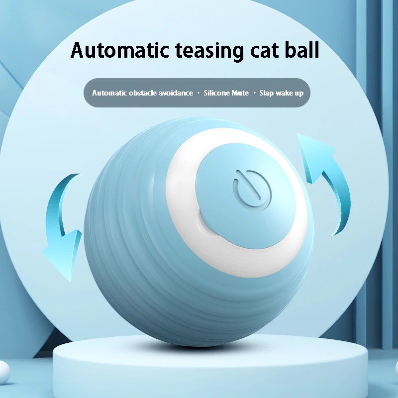 Interactief Kattenspeeltje - Zelfrollende Bal voor Katten en Honden