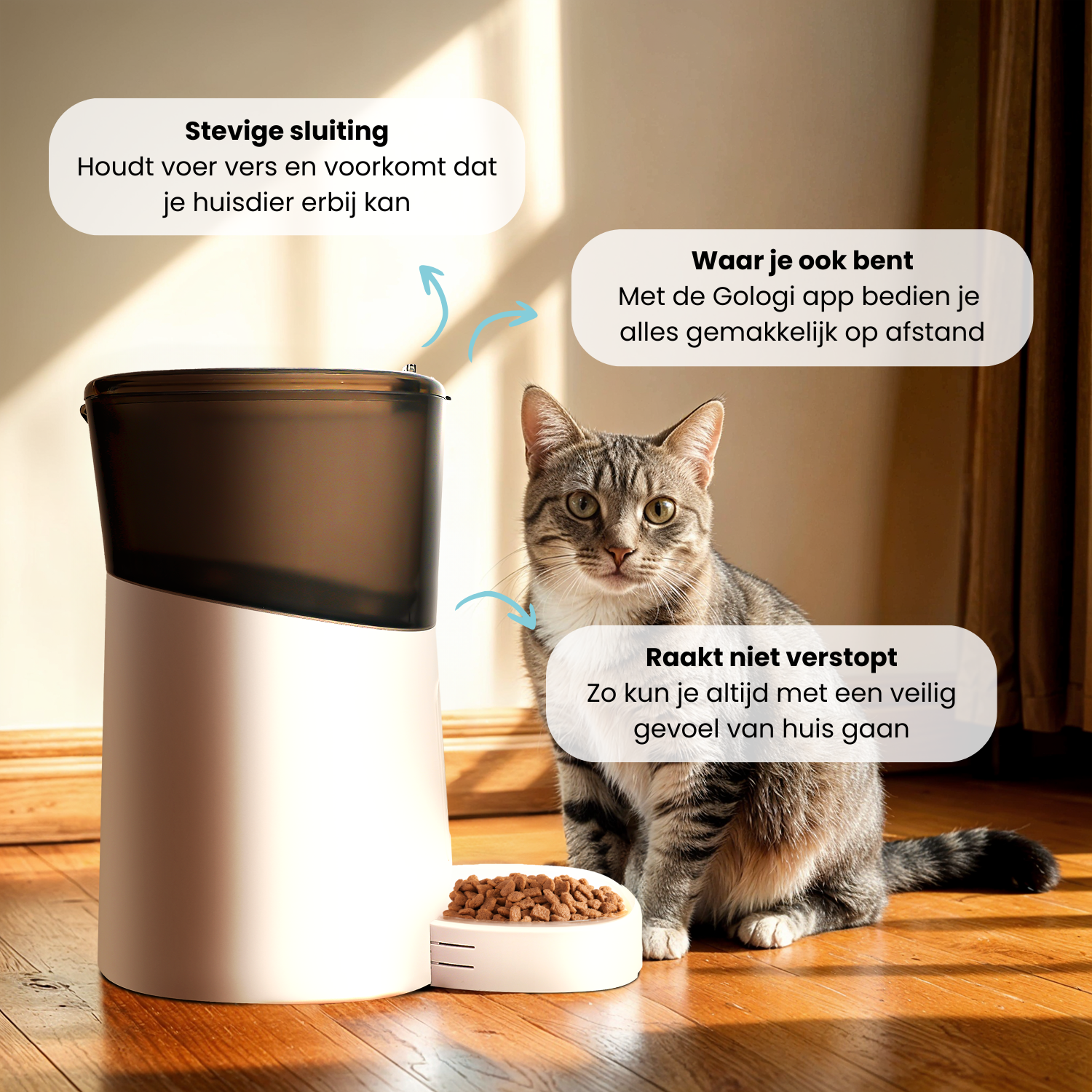 Slimme Voerautomaat voor Huisdieren - modernized.nl