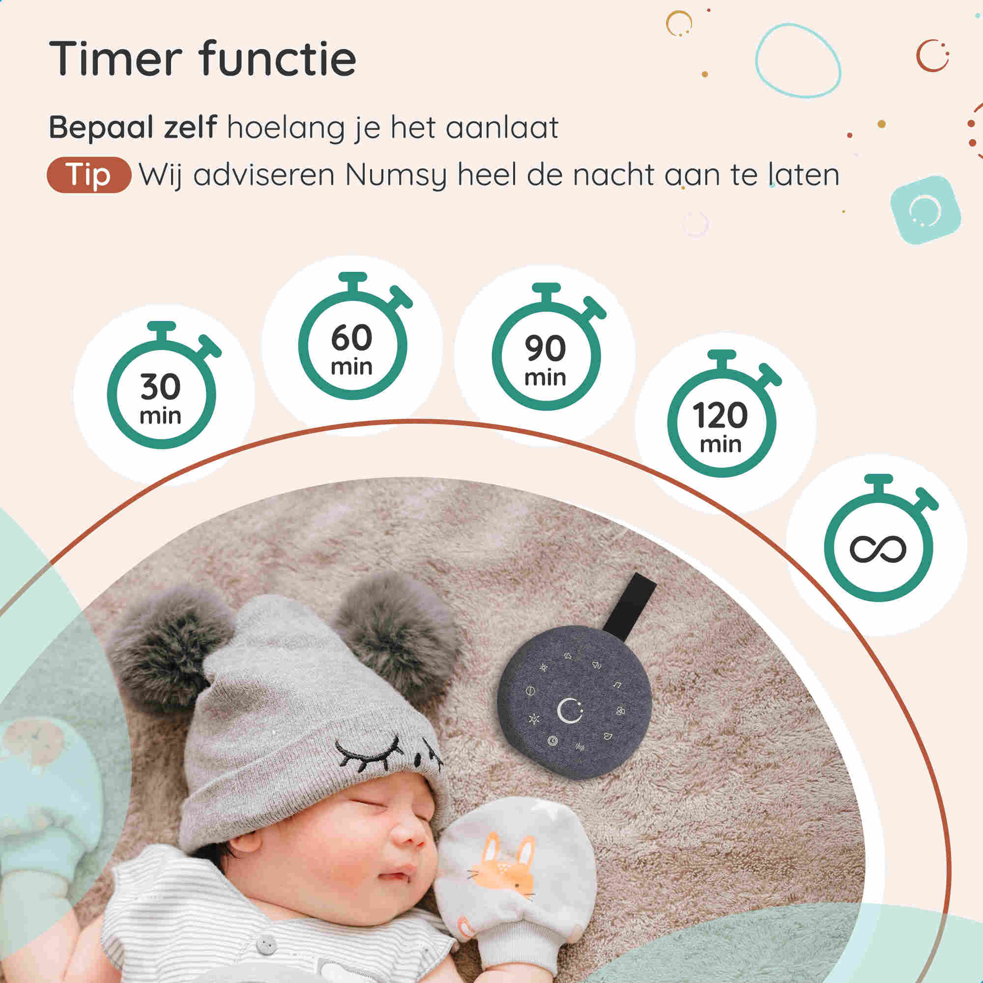 Numsy Move White Noise Machine