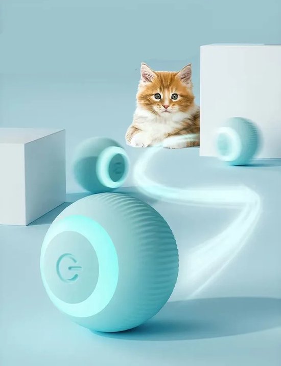 Interactief Kattenspeeltje - Zelfrollende Bal voor Katten en Honden