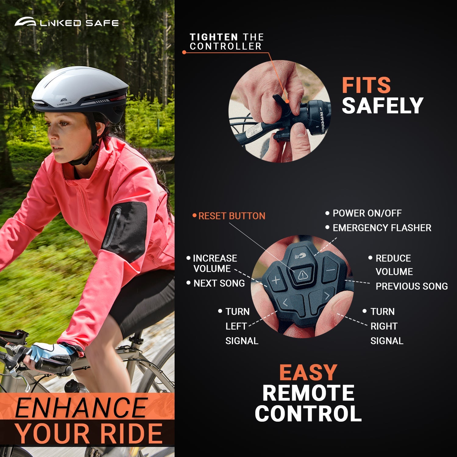 Linksafe Advanced Smart Cycling Helmet for Ultimate Safety and Comfort - modernized.nl