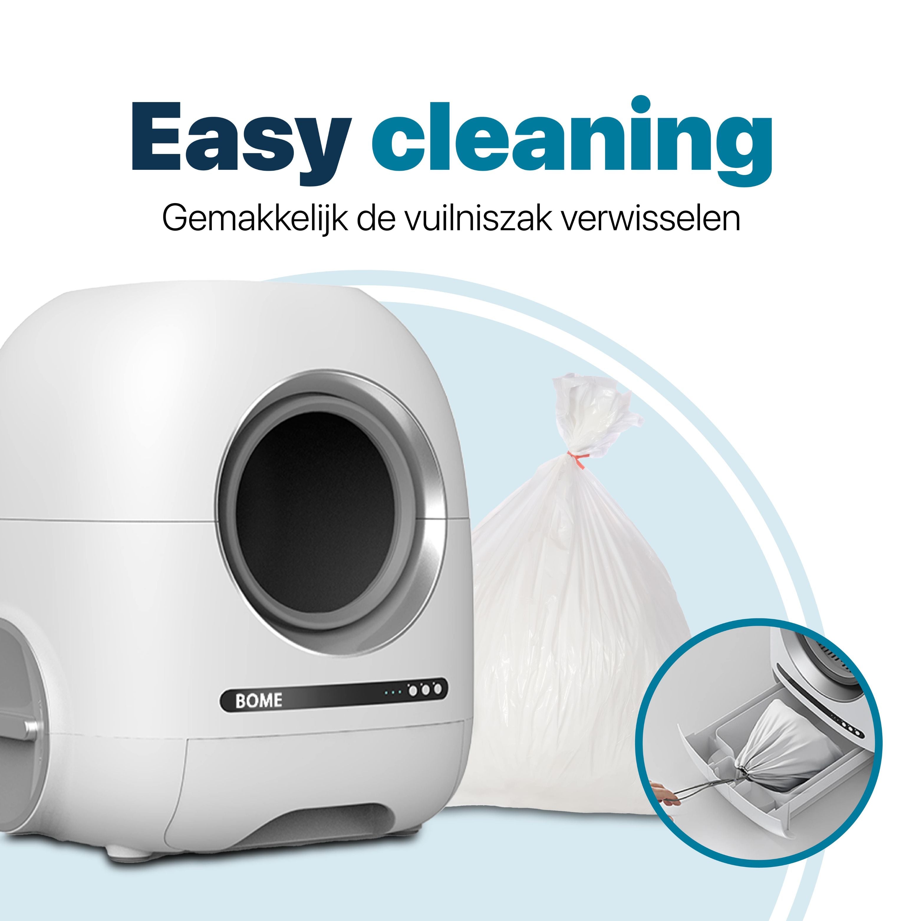 Slimme Zelfreinigende Kattenbak met Camera en App - Voor een Zorgeloze Zorg voor je Kat - modernized.nl