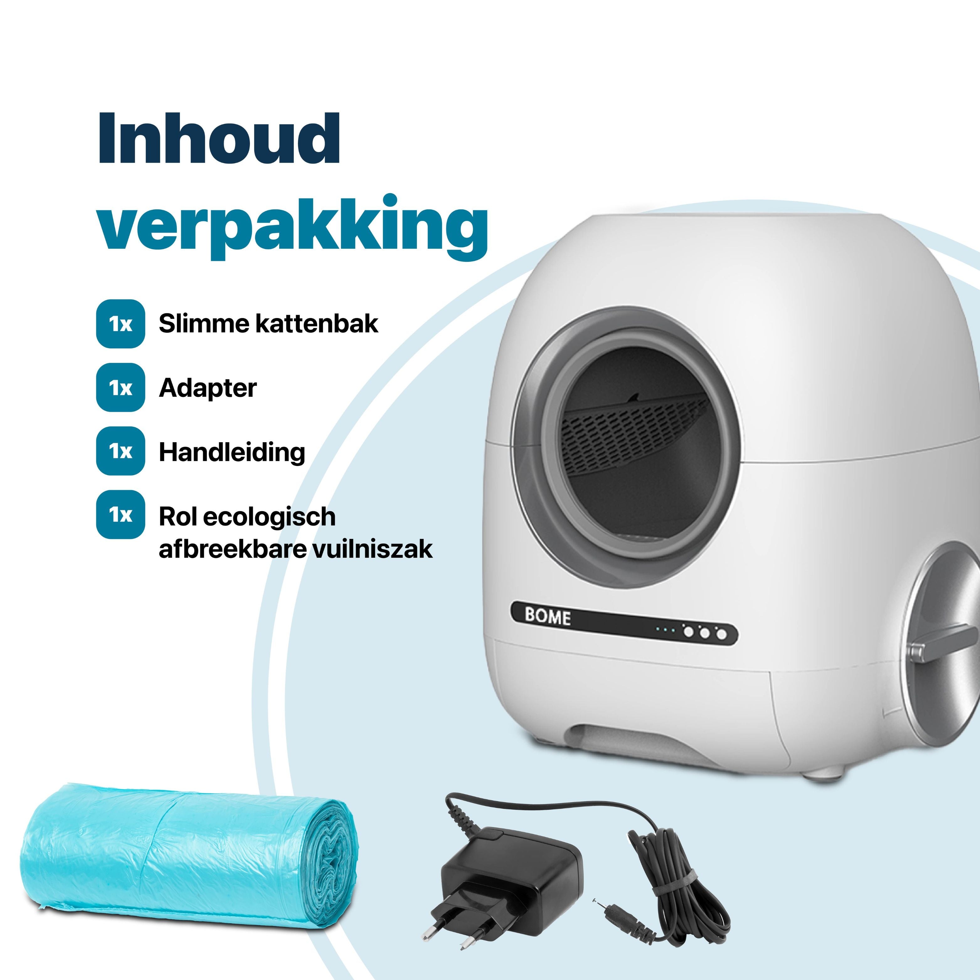 Slimme Zelfreinigende Kattenbak met Camera en App - Voor een Zorgeloze Zorg voor je Kat - modernized.nl