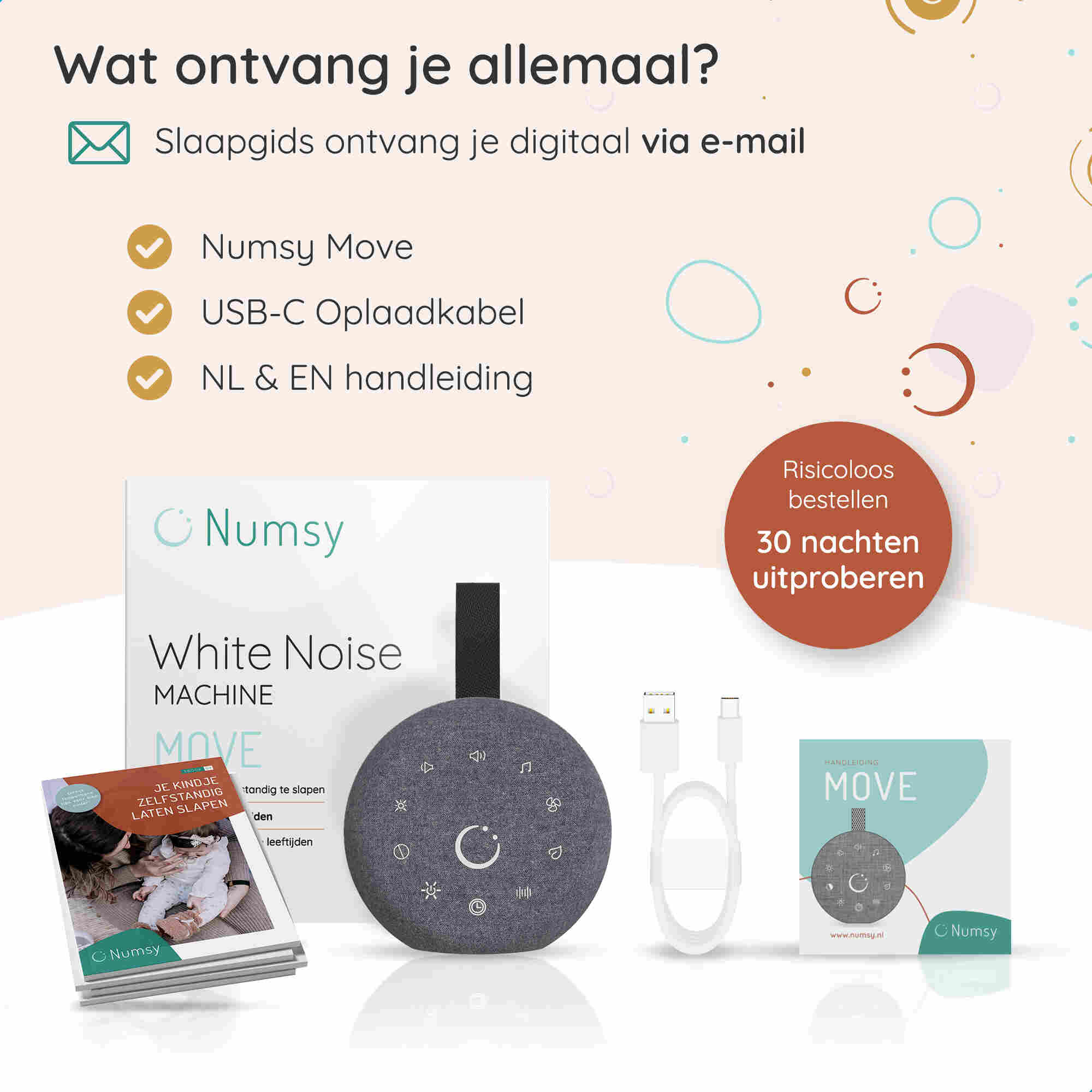 Numsy Move White Noise Machine