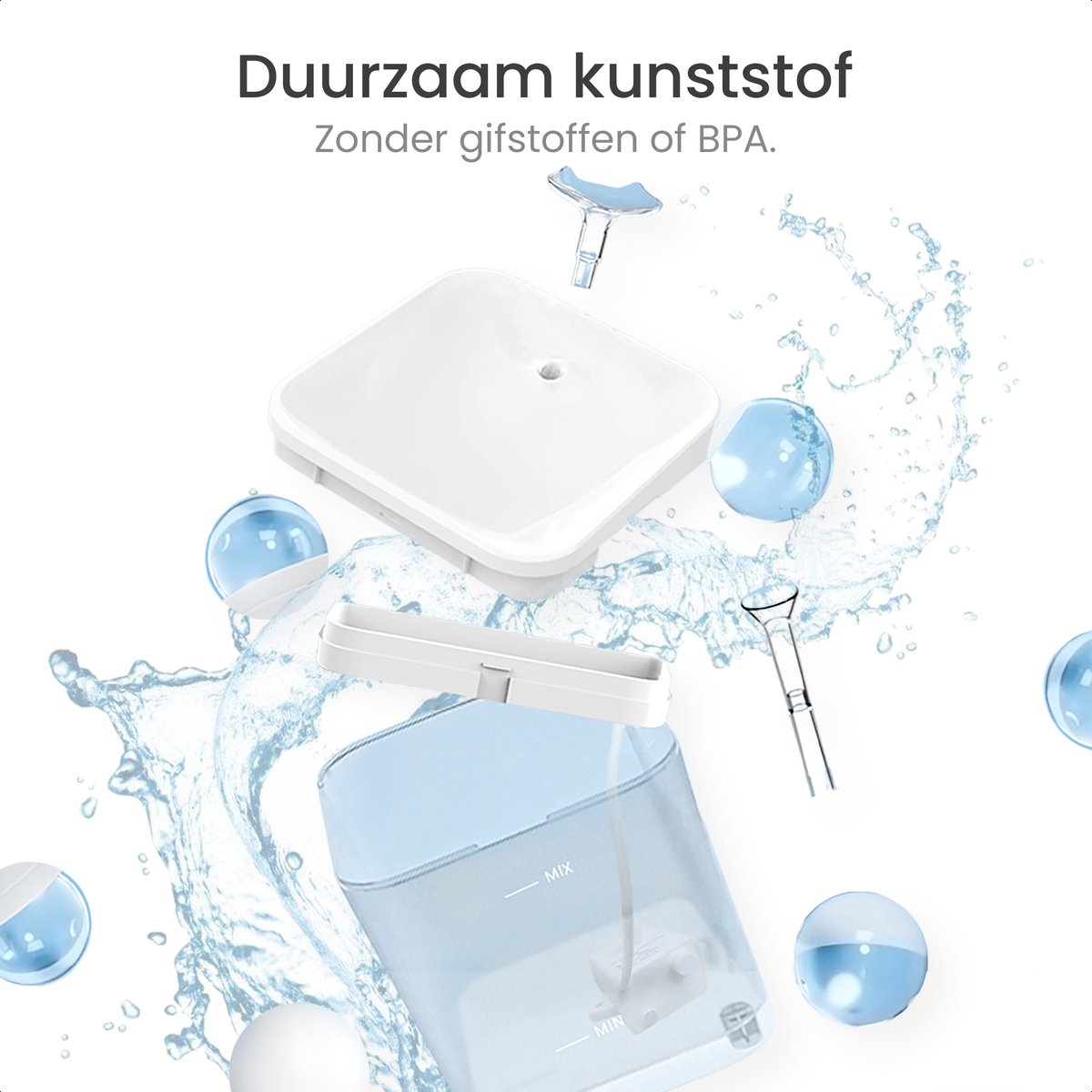 Elegante Drinkfontein van 2,2L voor Verfrissend Genot - modernized.nl