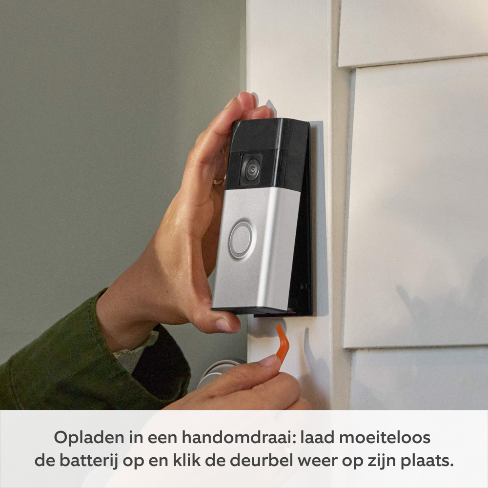 Videodeurbel op batterij (Battery Video Doorbell)