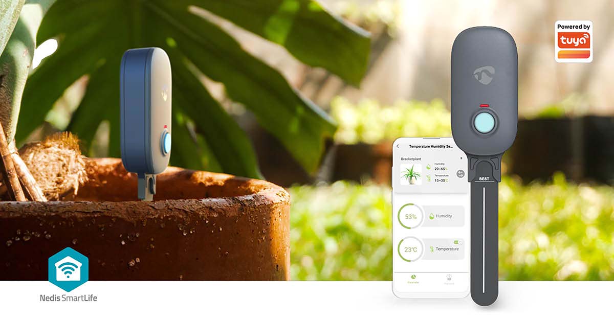 SmartLife Bodemvochtmeter Bluetooth® - Batterij Gevoed - IP55