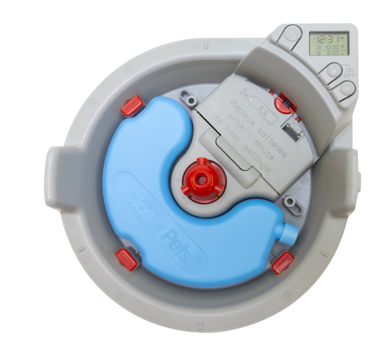 Three-meal Automatic Pet Feeder with Digital Timer (C300) - modernized.nl