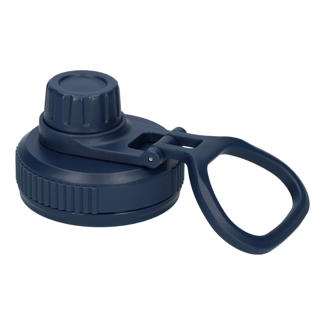 Waterfles met voederbak van 1000ml | Donker blauw