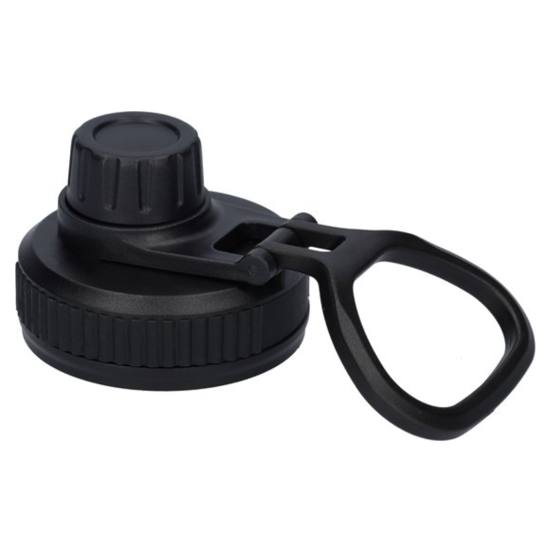 Waterfles met voederbak van 1000ml | Zwart