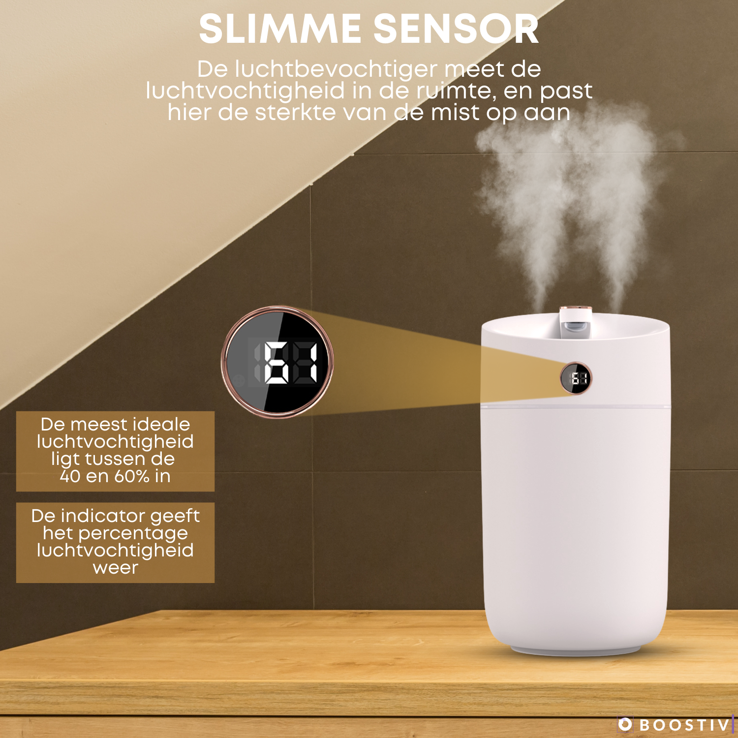 Boostiv Luchtbevochtiger XL