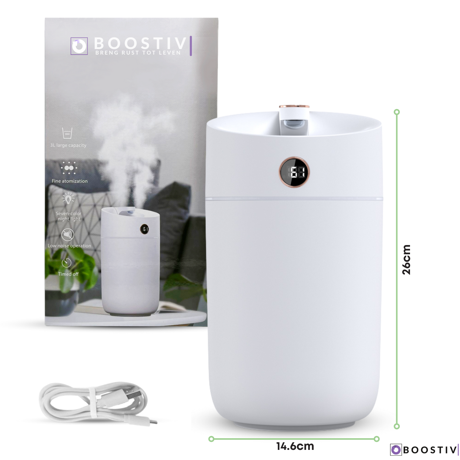 Boostiv Luchtbevochtiger XL