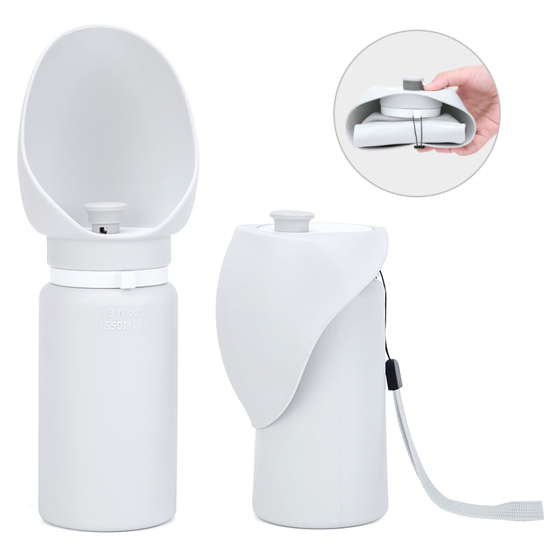 Opvouwbare honden waterfles