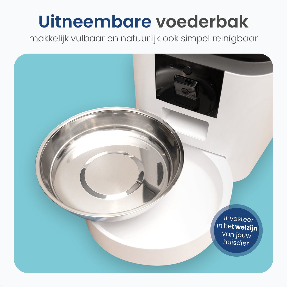 Automatische voerbak Eva - modernized.nl