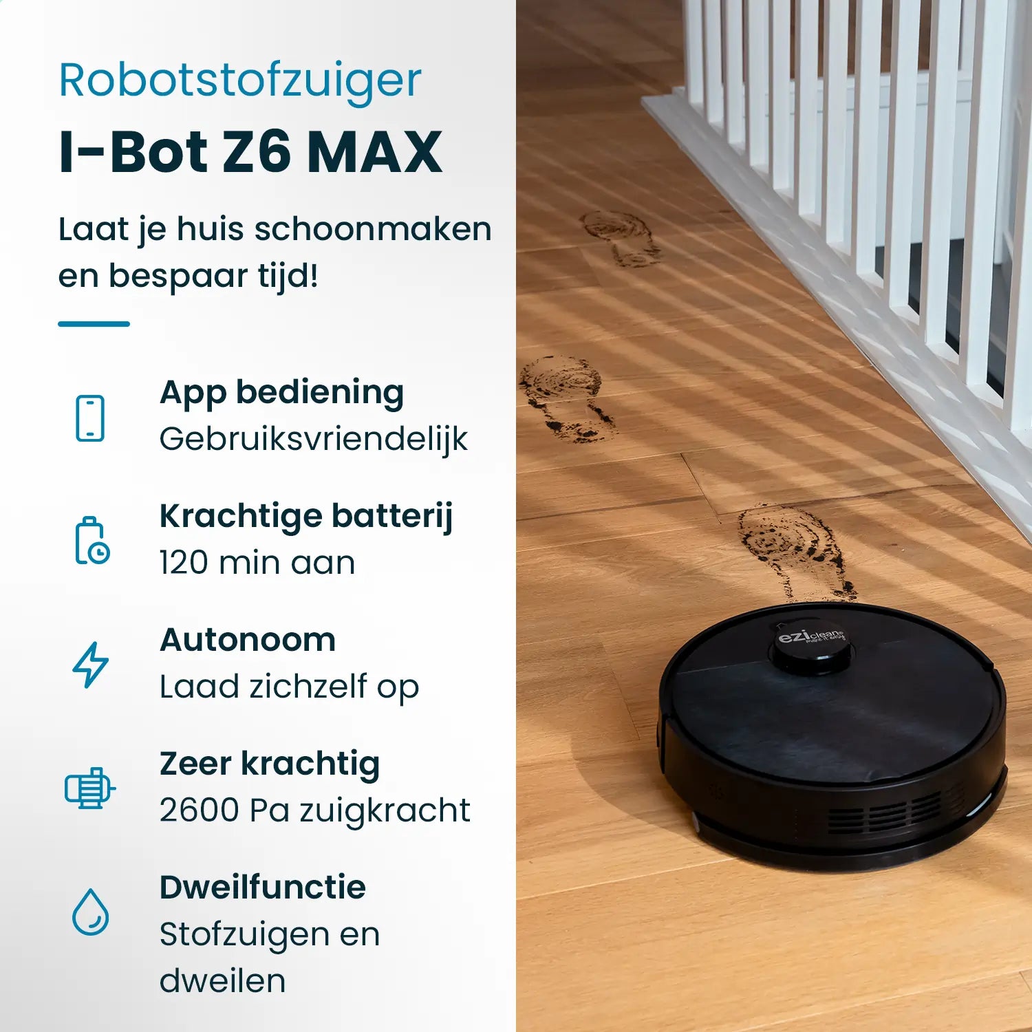 Eziclean® I-Bot Z6 MAX