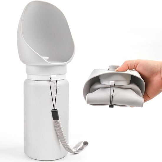 Opvouwbare honden waterfles