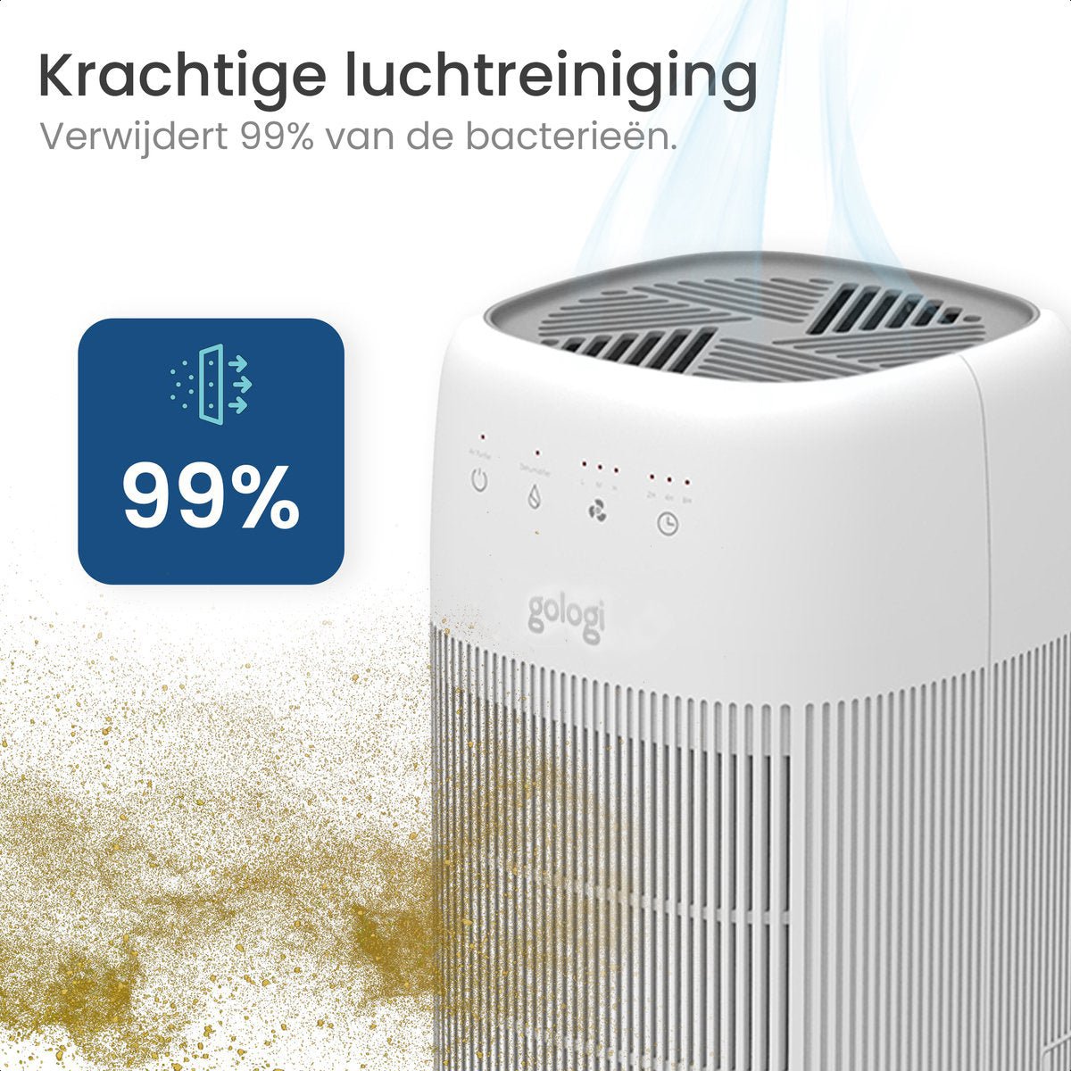 Luchtontvochtiger en luchtreiniger