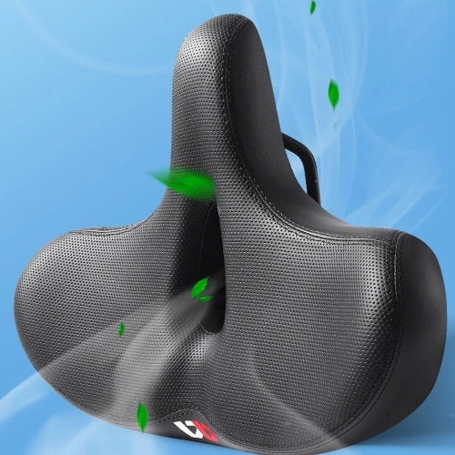 ErgoComfort - Brede ergonomische fietszadel