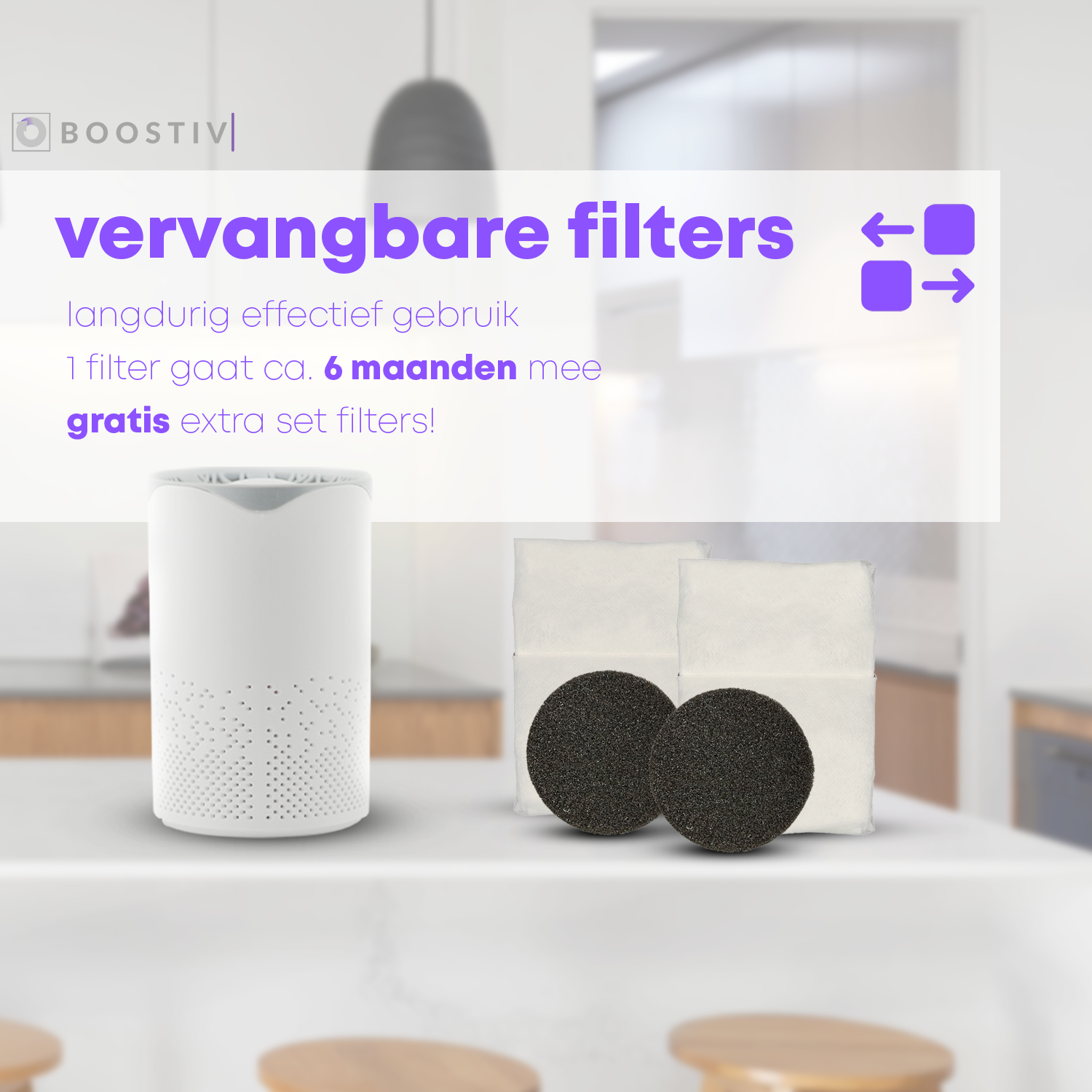 Boostiv® Luchtreiniger