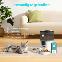 PetMeals® Smart WiFi-Enabled Automatic Feeder - Dual Bowl Design - modernized.nl