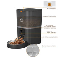 PetMeals® Smart Feeding Station with Camera - Single Bowl - modernized.nl
