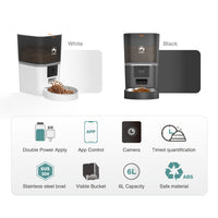 PetMeals® Smart Feeding Station with Camera - Single Bowl - modernized.nl
