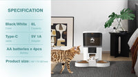 PetMeals® Smart WiFi-Enabled Automatic Feeder - Dual Bowl Design - modernized.nl