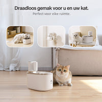 PetMeals® Drinkfontein voor Katten en Honden - Slimme Drinkfontein met App - 4L Voor ultieme hydratatie! - modernized.nl