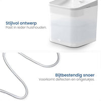 Elegante Drinkfontein van 2,2L voor Verfrissend Genot - modernized.nl