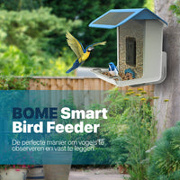 Interaktives Vogelhaus mit Kamera und Audio - AI-gestützte Vogelidentifikation - Hängendes Design - modernized.nl
