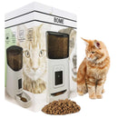 Slimme Voerautomaat met Camera en Audio - RVS Voerbak met SD-kaart - Voor Katten en Honden - Stijlvol Zwart Design - modernized.nl
