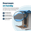 Interaktives Vogelhaus mit Kamera und Audio - AI-gestützte Vogelidentifikation - Hängendes Design - modernized.nl