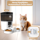 PetMeals® Automatische Voerbak met Camera - Dubbele Kom voor Gemak en Controle - modernized.nl