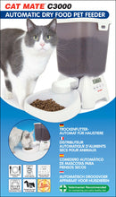 Multi-meal Automatic Dry Food Pet Feeder with Digital Timer (C3000) - modernized.nl