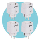Slimme stekkers voor binnen (4 pack)