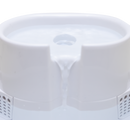 Spacious Two-Tiered 6-Litre Pet Water Fountain – Elegant White (Model 385E) - modernized.nl