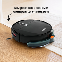 Robotstofzuiger met dweilfunctie