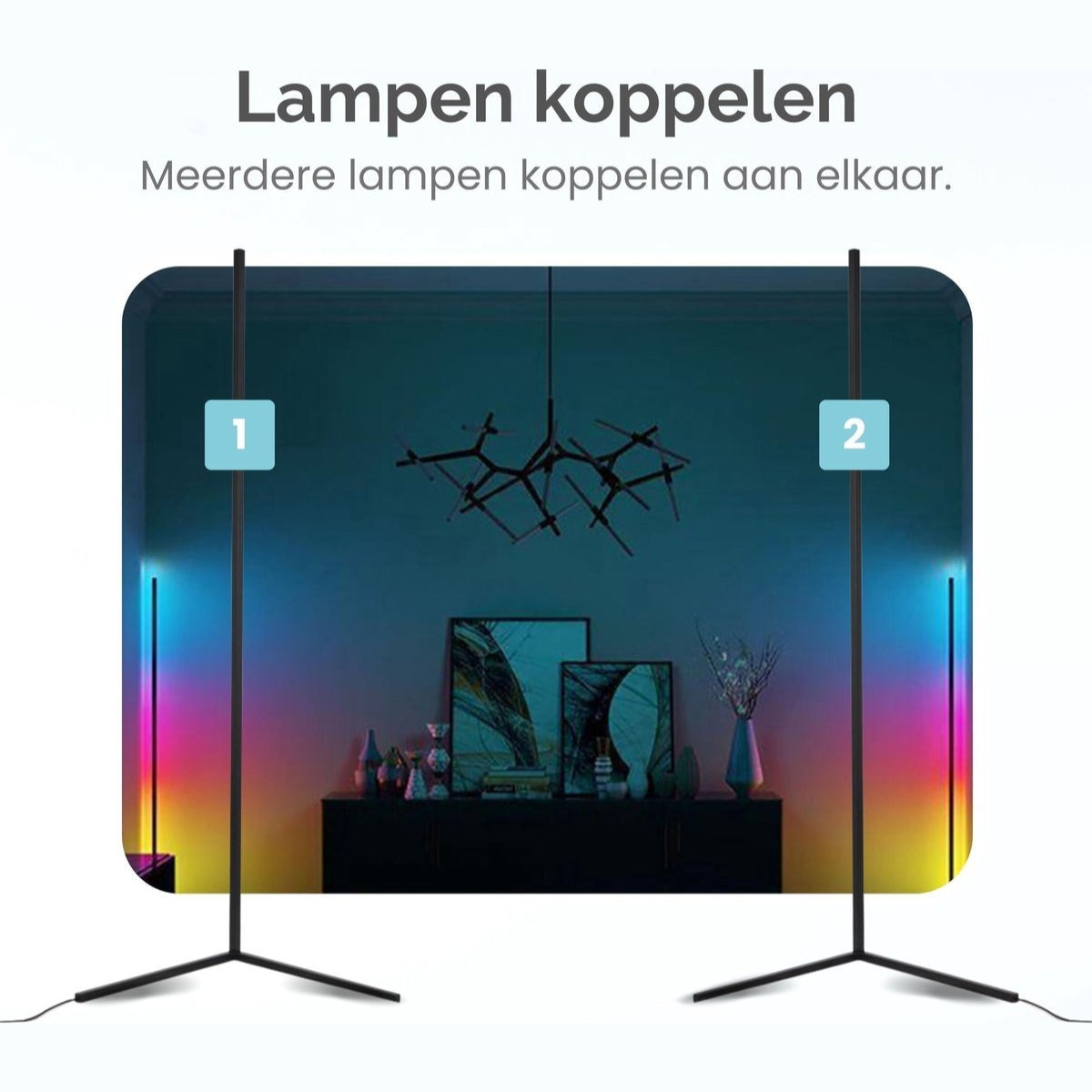 Vloerlamp RGBW