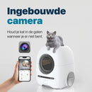 Slimme Zelfreinigende Kattenbak met Camera en App - Voor een Zorgeloze Zorg voor je Kat - modernized.nl