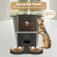 PetMeals® Automatische Voerbak met Camera - Dubbele Kom voor Zorgeloze Voeding - modernized.nl