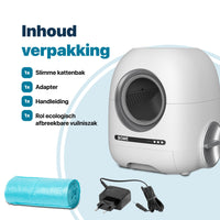 Slimme Zelfreinigende Kattenbak met Camera en App - Voor een Zorgeloze Zorg voor je Kat - modernized.nl