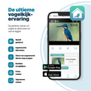 Moderne Vogelhuis met Camera en Geluid - Houten Nestkast met Zonne-energievoorziening - modernized.nl